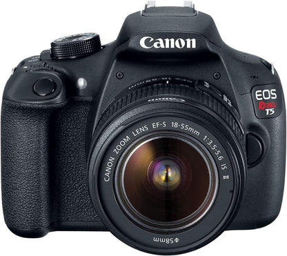 Canon FBA_CANONT5KIT EOS Rebel T5 DSLR 18-55mm Lens (Renewed)