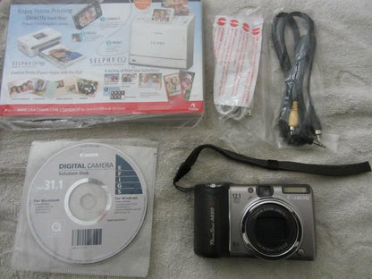 Canon 2089B001 PowerShot A650IS 12.1MP Digital Camera
