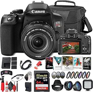 Canon 3924C002 EOS Rebel T8i DSLR Camera Kit (Renewed)