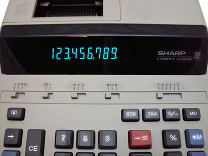 Sharp VX2652H Commercial Printing Calculator