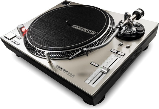 Reloop AMS-RP-7000-MK2-SLV Professional Direct Drive Turntable