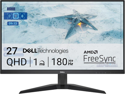 Dell G2725D 27" QHD 180Hz Gaming Monitor