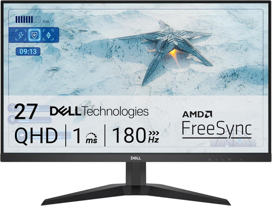 Dell G2725D 27" QHD 180Hz Gaming Monitor