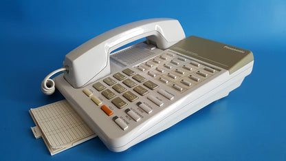 Panasonic KX-T7020 12-Line Business Phone - White