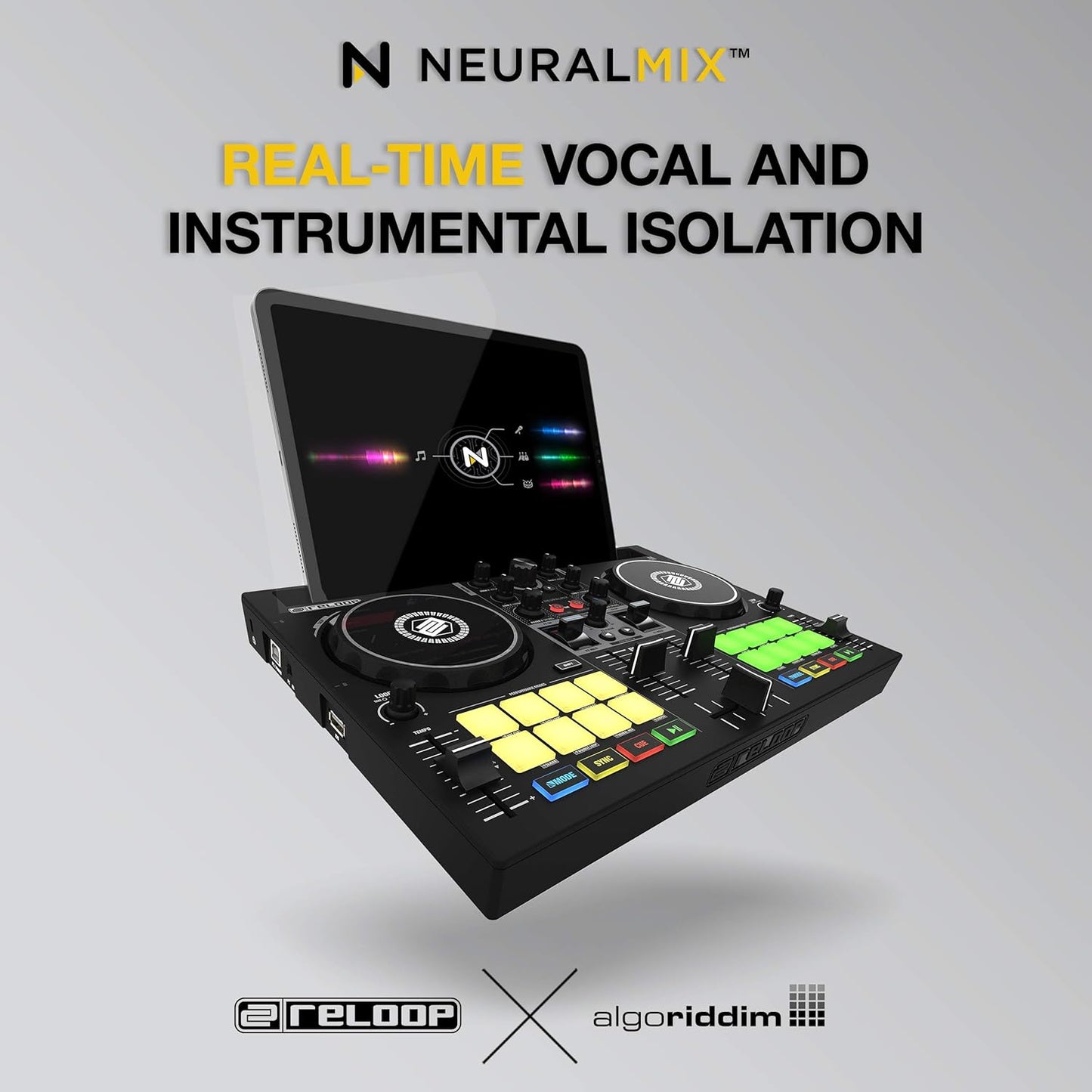 Reloop AMS-BUDDY 2-Channel DJ Controller iOS/PC