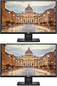 Dell ASIMonitor8 24" FHD IPS LED Monitor 2-Pack