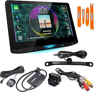 JVC KW-Z1000W 10.1" Wireless CarPlay Android Auto Receiver