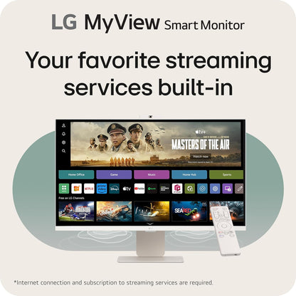 LG 32SR85U-W.AUS 32" 4K UHD Smart Monitor