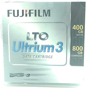 Fujifilm 15539393 LTO3 Ultrium 400/800GB Tape Cartridge — main product image