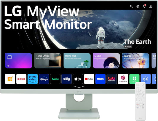 LG 27SR50F-G.AUS 27" MyView Smart Monitor Green