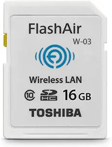 Toshiba PFW016U-1CCW Flash Air III 16GB SD Card — main product image
