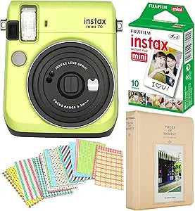 Fujifilm Instax Mini 70 Instant Camera Bundle