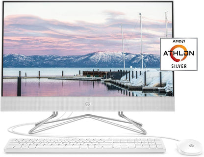 HP 24-dd0010 24" All-in-One Desktop Athlon Silver 8GB 256GB SSD
