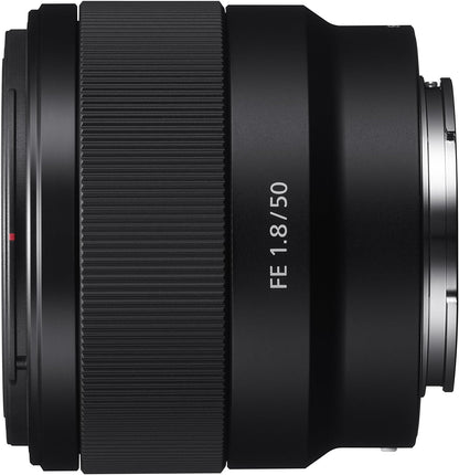 Sony SEL50F18F/2 FE 50mm F1.8 Standard Lens