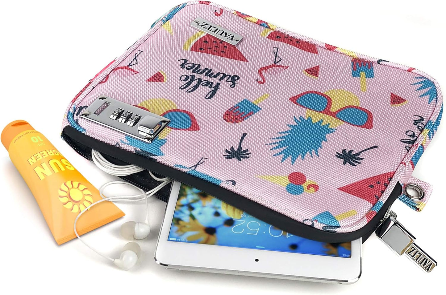 Vaultz Money Bag Lock Water-Resistant Pouch