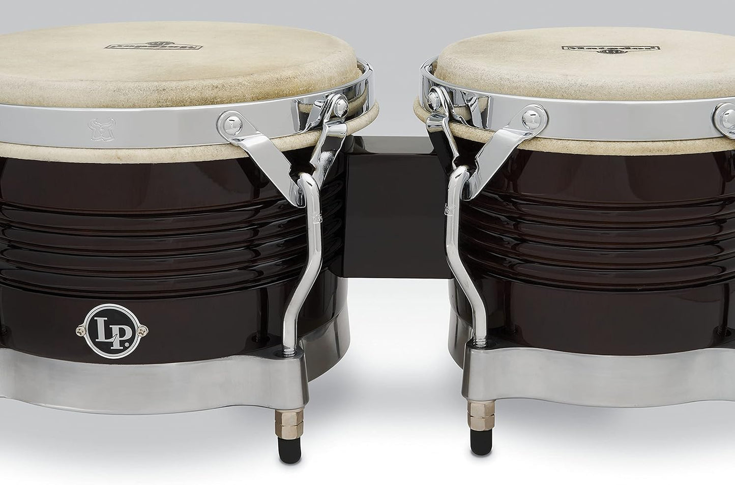 Latin Percussion M201 Matador Wood Bongos, Dark Brown