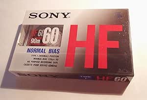 Sony HF 60 Vintage HI-FI Audio Cassette Tape