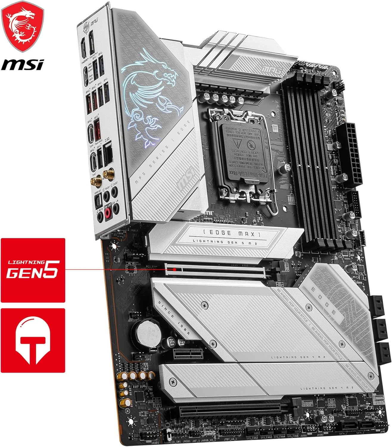 MSI MPG Z790 Edge TI MAX WiFi DDR5 ATX Motherboard