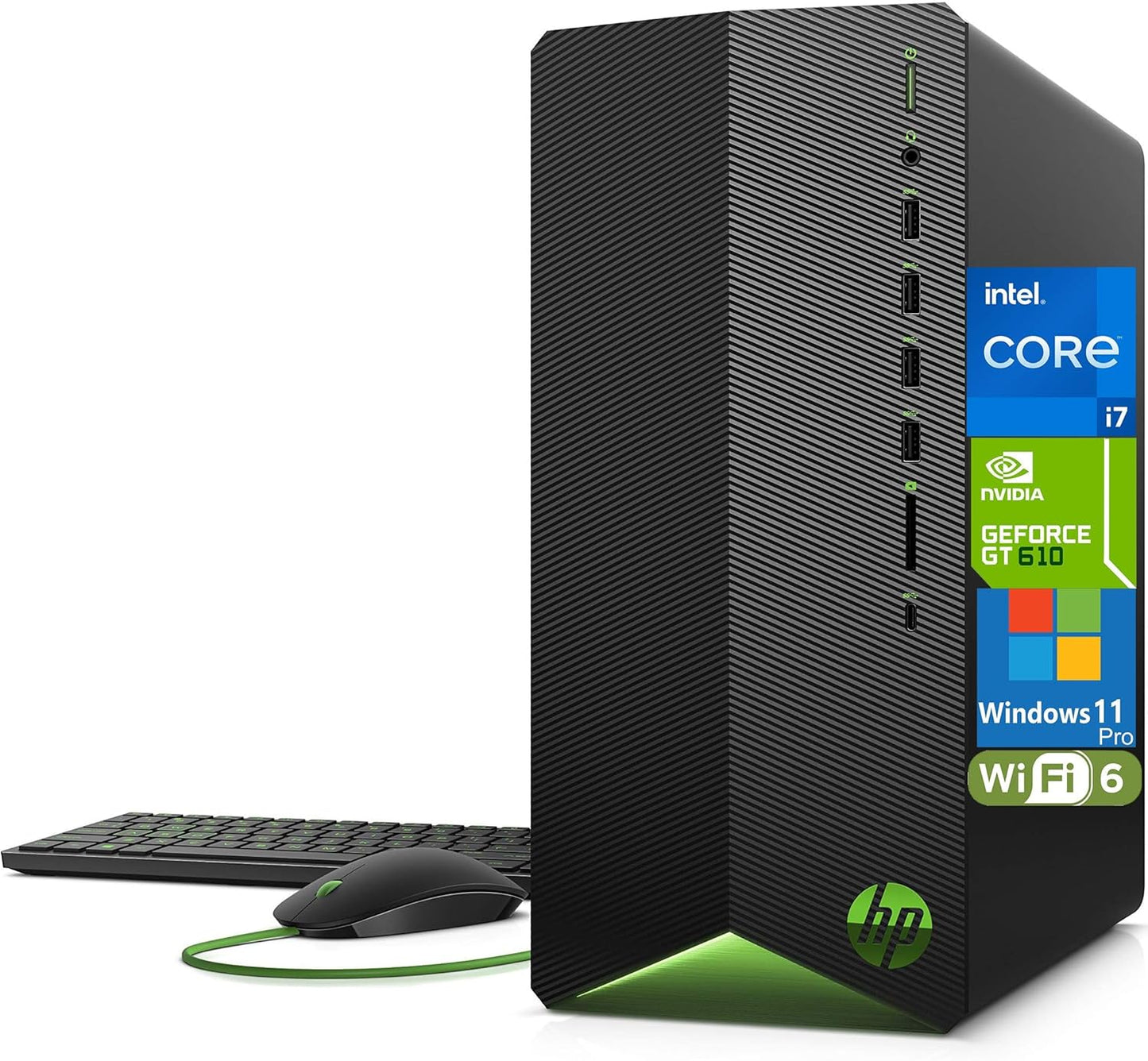 HP Pavilion TG01 Gaming Desktop i7-11700F 64GB 2TB SSD