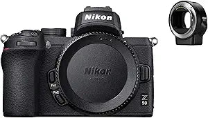 Nikon Z50 + FTZ Mirrorless Camera Kit (Renewed)