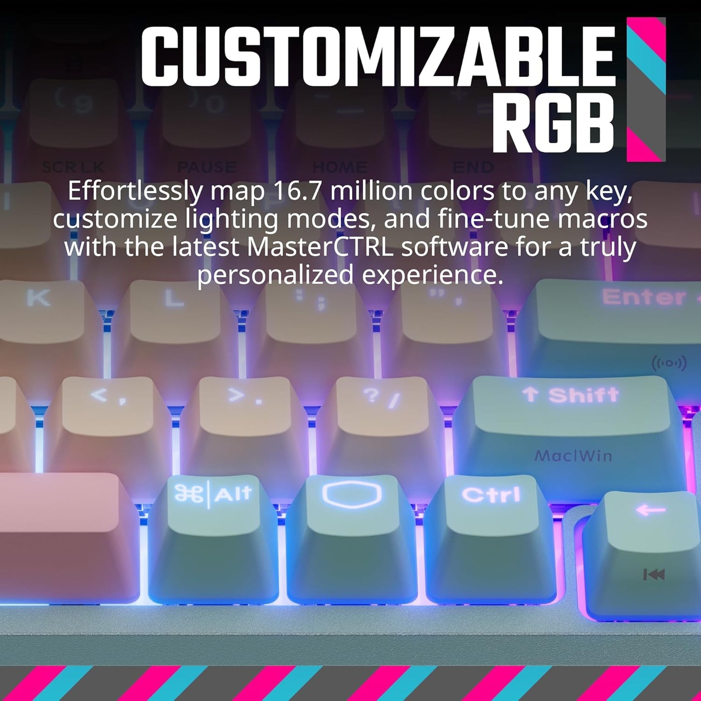 Cooler Master MK770 Macaron Wireless Mechanical RGB Keyboard