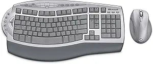 Microsoft 65U-00001 Wireless Laser Desktop for Mac - Silver