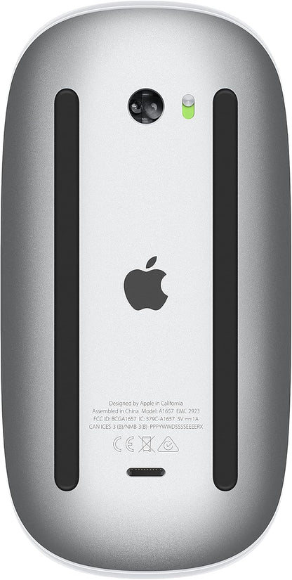 Apple Magic Mouse - Wireless, Rechargeable - Silver (Renewed)