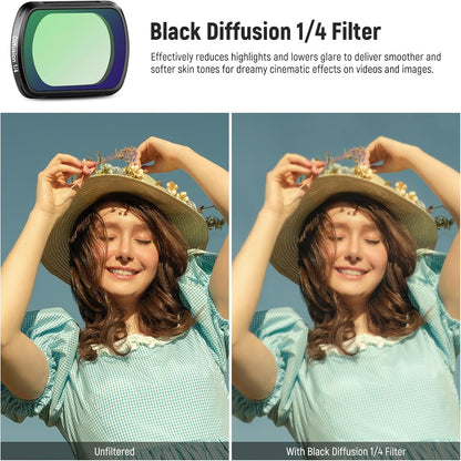 NEEWER 10104010 ND & Diffusion Filter Kit for DJI Osmo Pocket 3