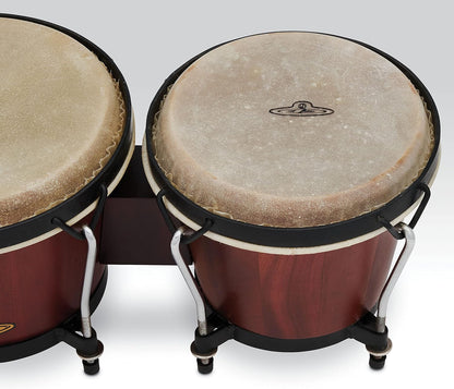 Latin Percussion CP221-DW Cosmic Bongos Dark Wood 6/7"