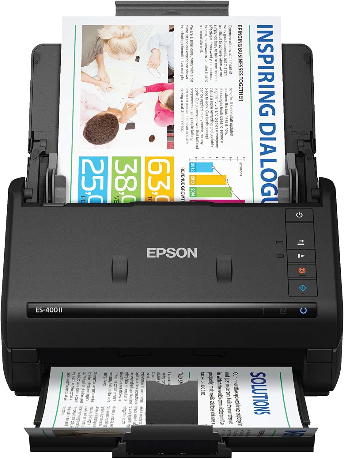 Epson ES-400II Workforce Desktop Document Scanner (Renewed)