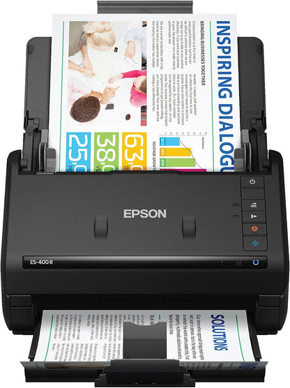 Epson ES-400II Workforce Desktop Document Scanner (Renewed)