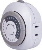 GE 15152 - 24-Hour Indoor Mechanical Outlet Timer