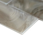 MSI AMZ-MD-00325-SAM Opalina Beige Glass Subway Tile Sample