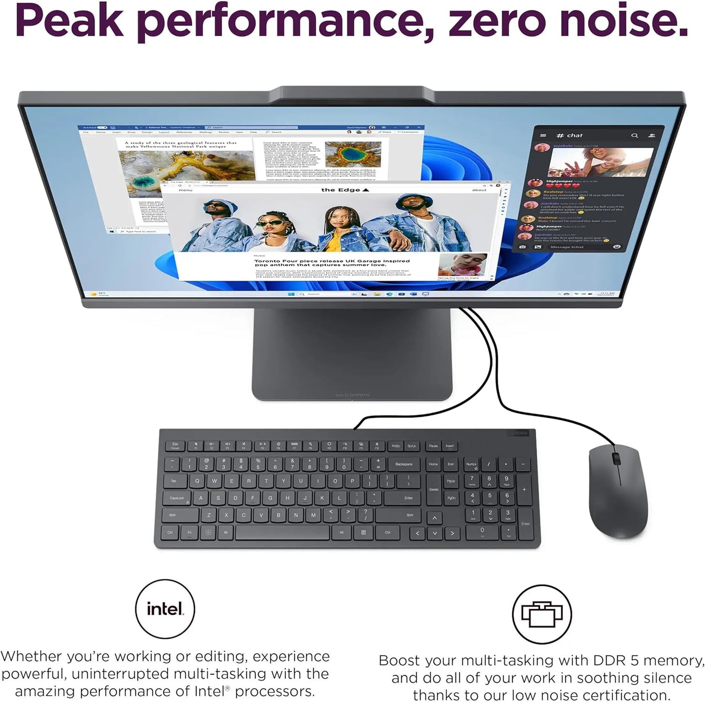 Lenovo ThinkCentre AIO i3 All-in-One Desktop