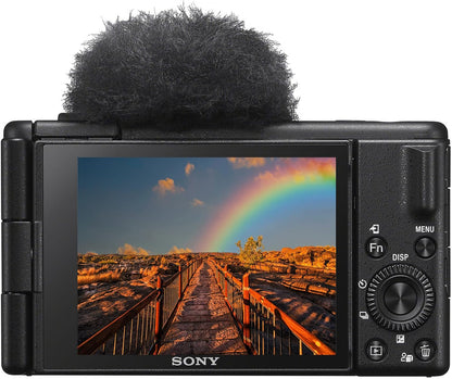 Sony ZV1M2/B Vlog Camera 4K UHD with Accessories