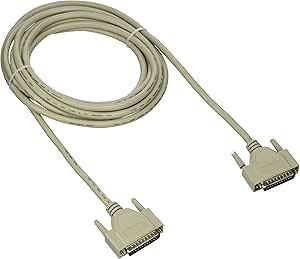 Monoprice 100382 15ft IEEE 1284 DB25 Male/Male Parallel Cable