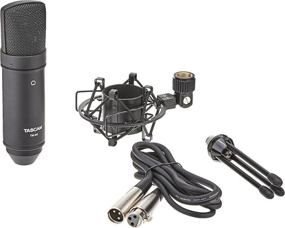 Tascam TM-80B Studio Condenser Microphone Bundle