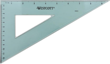Westcott KT-80 C-Thru Student 30/60/90 Triangle 9.75"