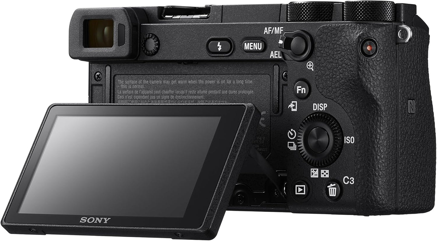 Sony a6500 Mirrorless Camera - 24.2MP, LCD (Renewed)