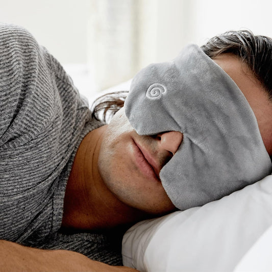 Gravity SLP-R03-GY Weighted Sleep Mask - Grey