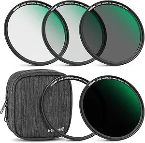 Neewer 10102095 62mm Magnetic ND Filter Kit