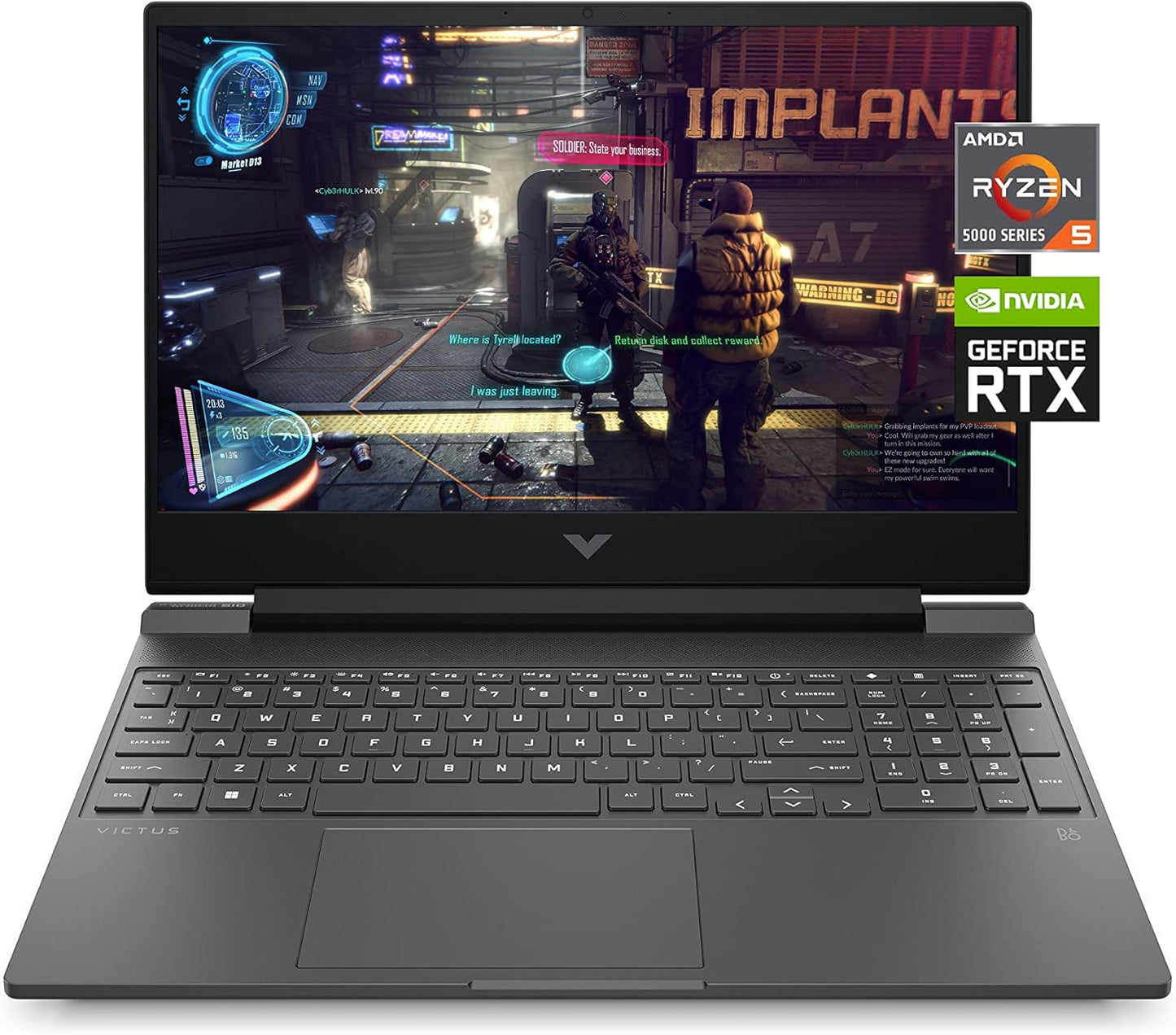 HP Victus 15 RTX 3050 Ti Ryzen Gaming Laptop