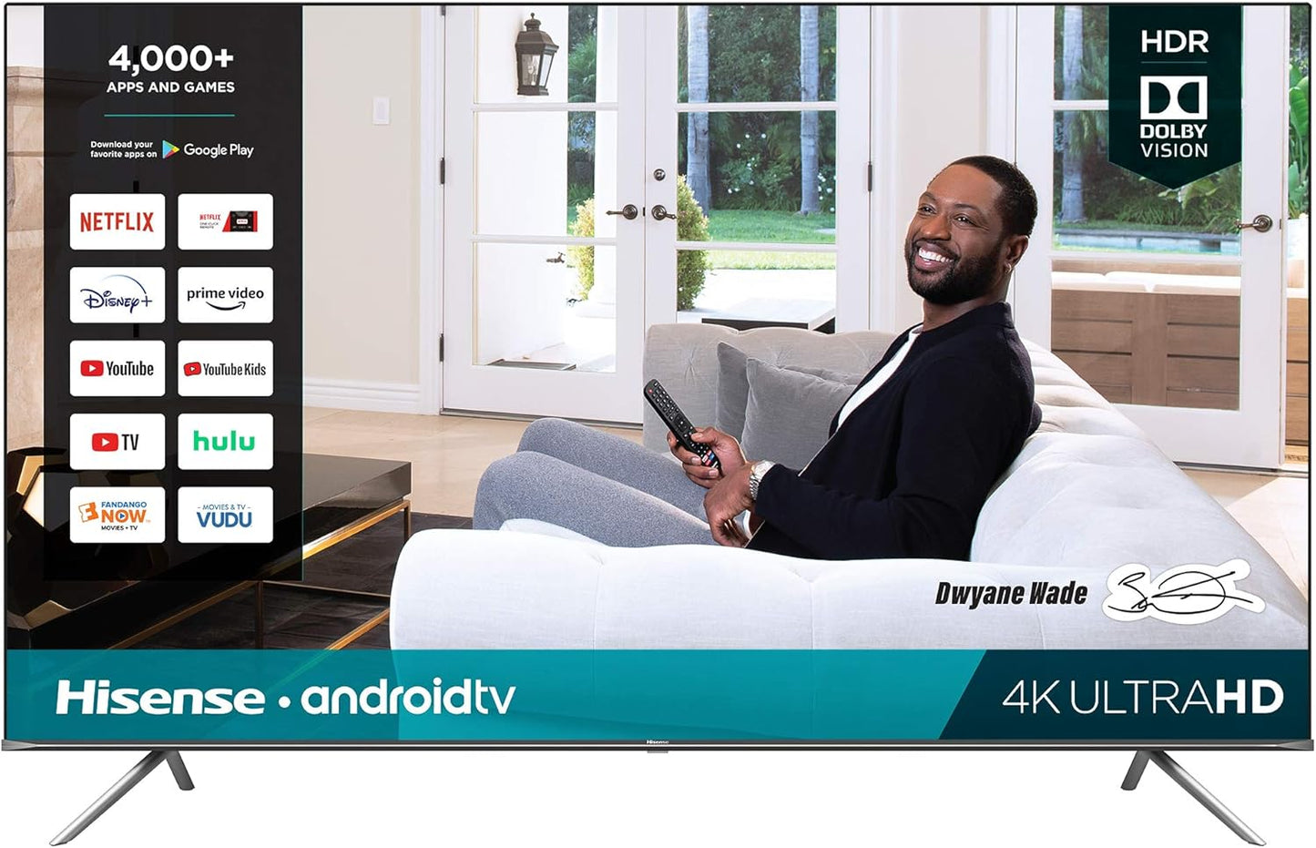 Hisense 85H6570G 85-Inch 4K Android Smart TV