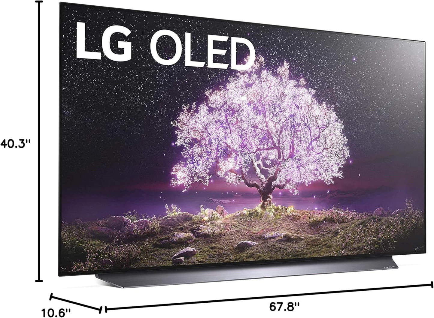 LG OLED77C1PUB 77" 4K OLED Smart TV (Used)