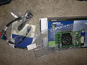 EVGA 256-A8-N506-AX e-GeForce 7800 GS AGP Graphics Card — main product image