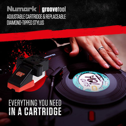 Numark GROOVE TOOL Adjustable DJ Cartridge & Stylus