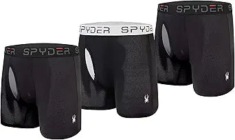 Spyder Performance Mesh Mens Boxer Briefs 3-Pack