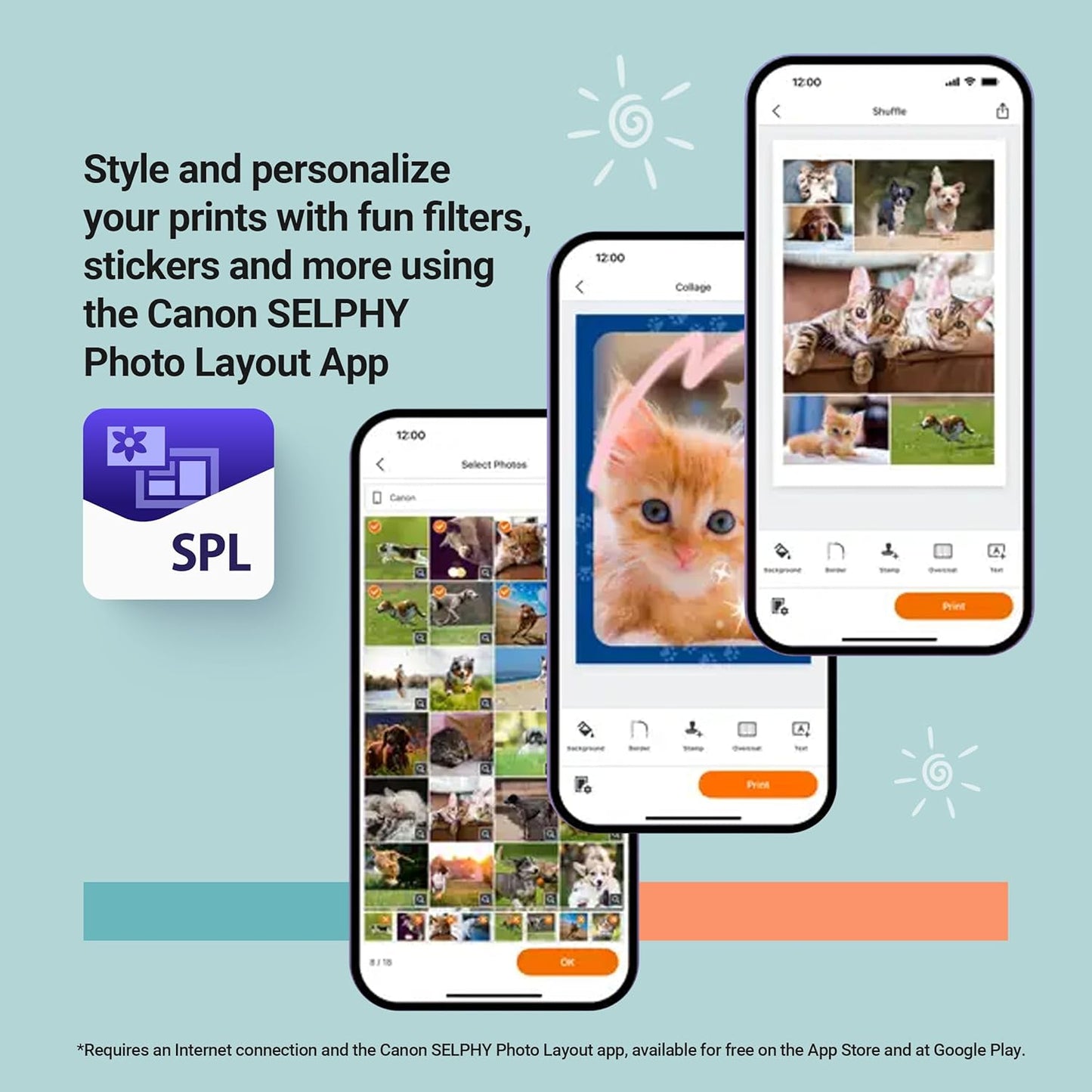 Canon SELPHY QX20 White Compact Photo Printer