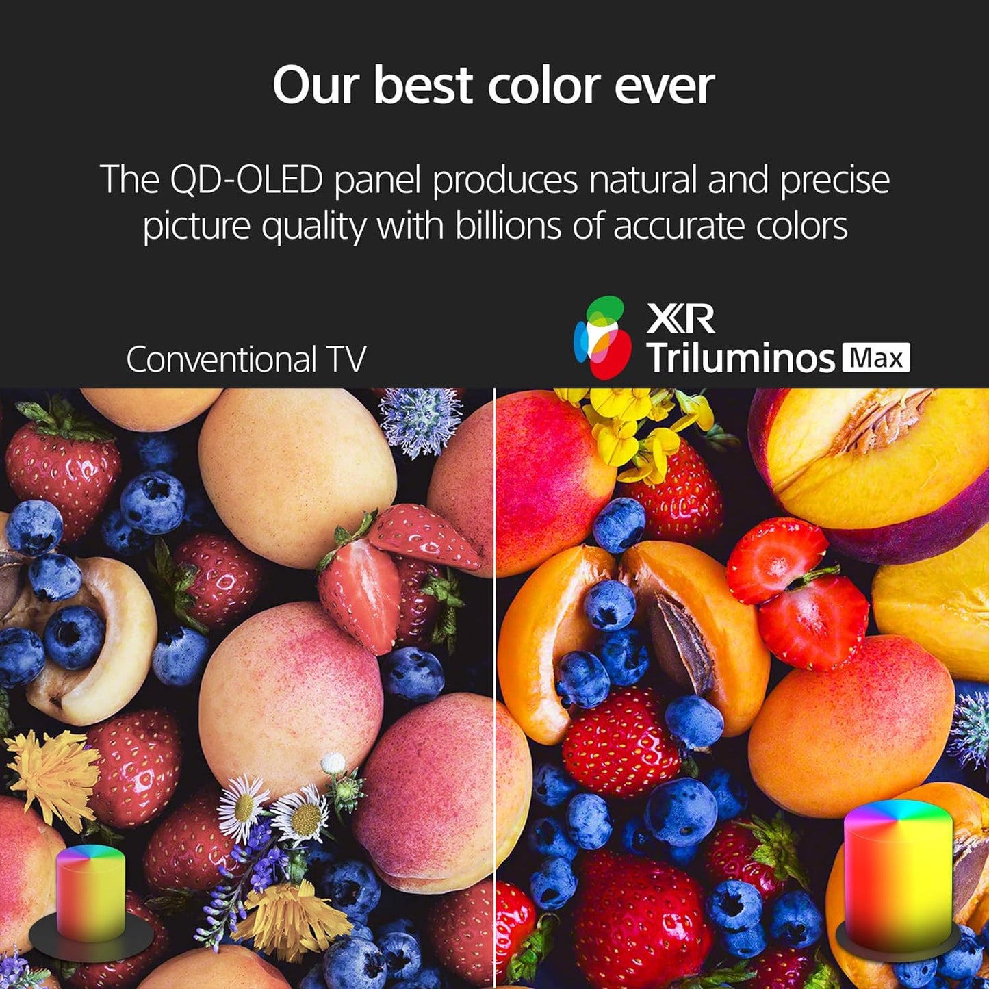 Sony XR55A95L 55" BRAVIA XR QD-OLED 4K Google TV