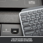 Logitech MX Keys Mini Graphite Wireless Keyboard & Mouse Combo